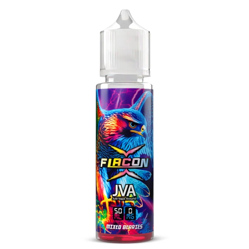 eliquide fruits rouges 50ml JVA flacon aigle
