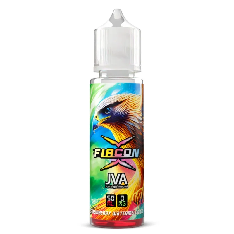 eliquide fraise pastèque 50ml JVA Flacon aigle