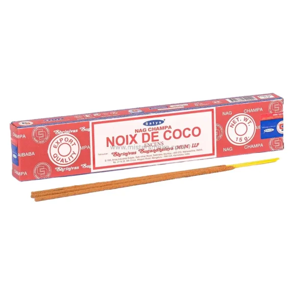 Encens naturel Noix de Coco Satya 15g