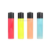 lot de 48 briquets clipper colorés transparents