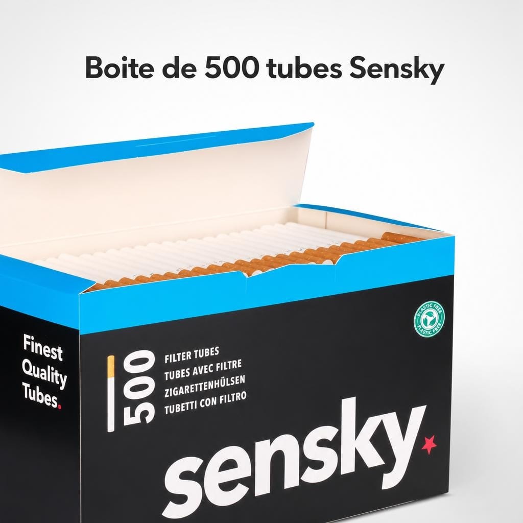 AAA - Boite de 500 tubes Sensky - image-3