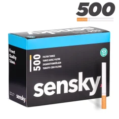 Boites 500 tubes cigarettes pas cher sensky