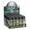 Boîte de 50 Briquets Jet Tempête Rechargeables - Weed Design