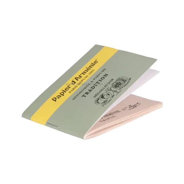 Carnet de papier d'arménie pour purifier votre intérieur et éloigner le mauvais oeil.