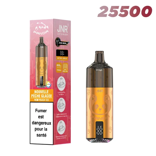 Puff JNR Panda 25000 Nicotine 2% - Pêche Glacée