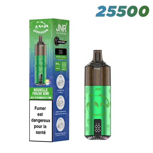 Puff JNR Nicotine 2% 25000 Panda - Fraise Kiwi