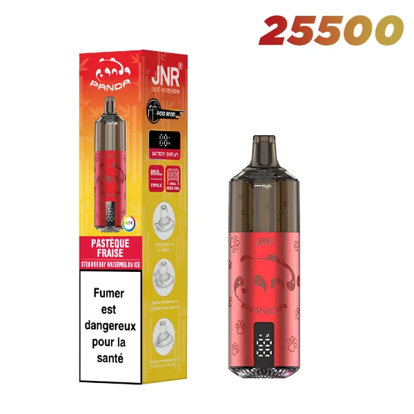 Puff JNR Panda 25000 – 2% Nicotine - Nouvelle pastèque ice