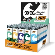 BIC Ecolution - Boite de 50 briquets à pierre écologiques.