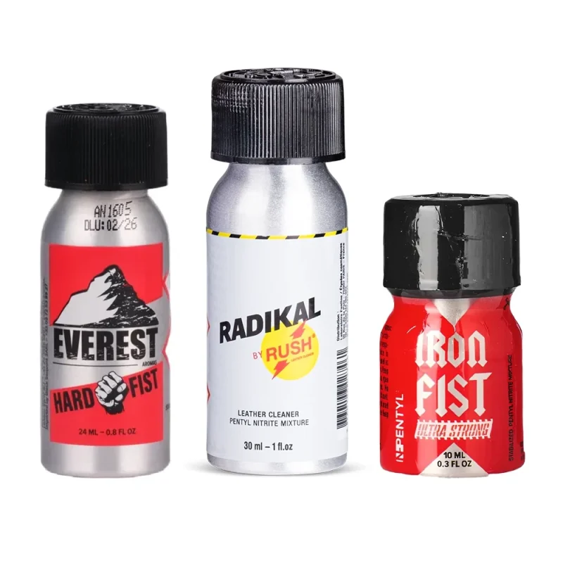 Pack Poppers Bon Plan – 3 flacons puissants à prix mini