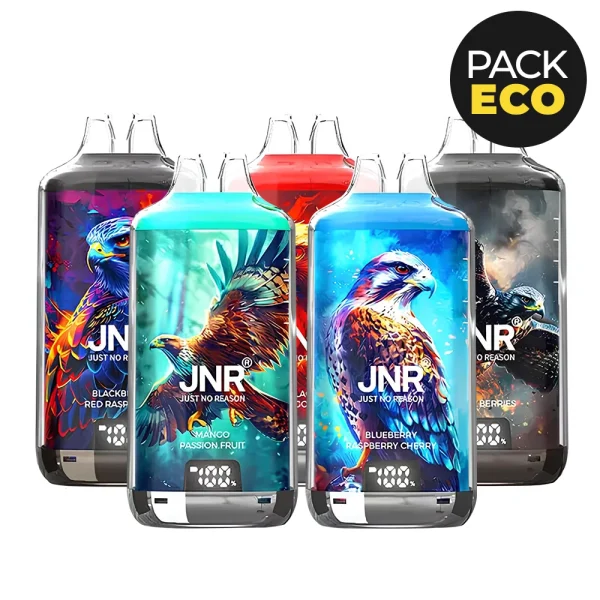 Pack de Puff JNR 28K - Lot de 5 puffs 28000 taff JNR Falcon X+