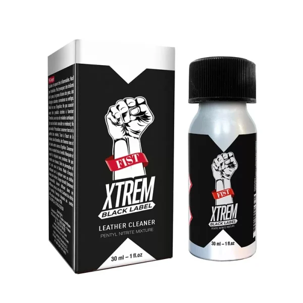 Poppers au Pentyle Fist Xtrem Black Label 30 ml - Effet puissant