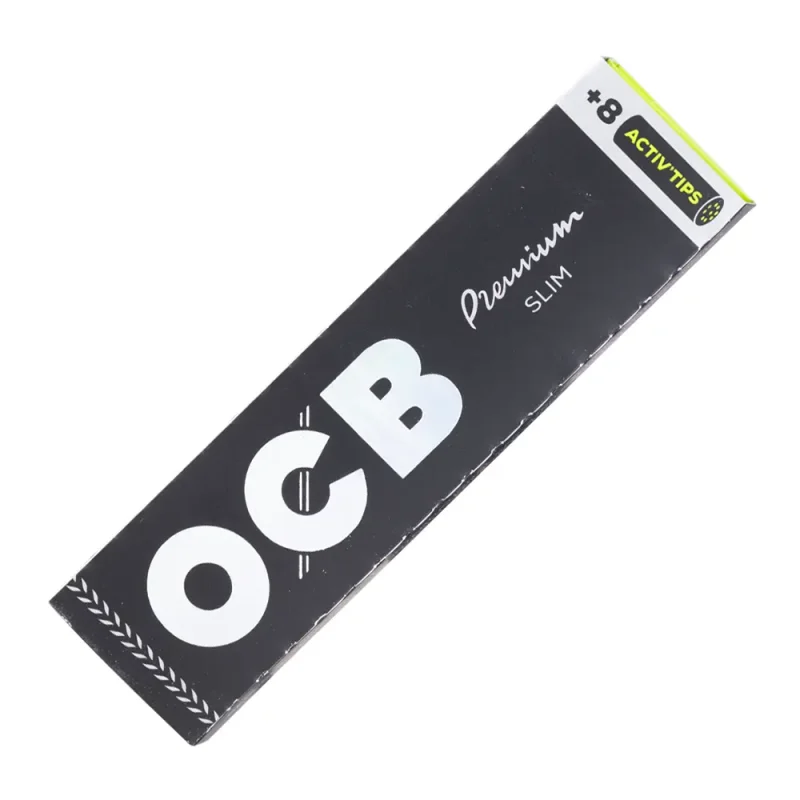 ocb activtips - carnet feuilles slim et filtres au charbon actif