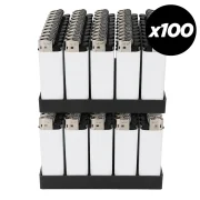 Lot de 100 briquets pas cher à personnaliser pour mariage, anniversaire...