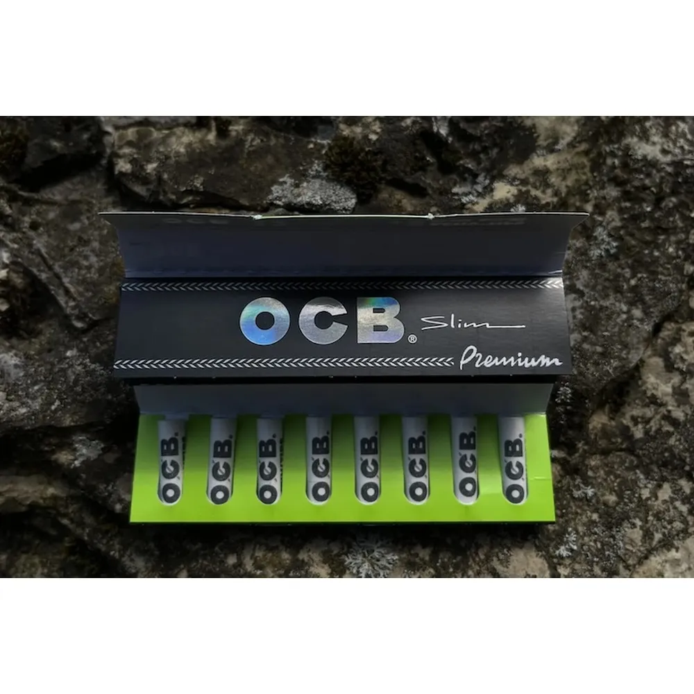 ocb slim premium avec filtres activtips au charbon actif.