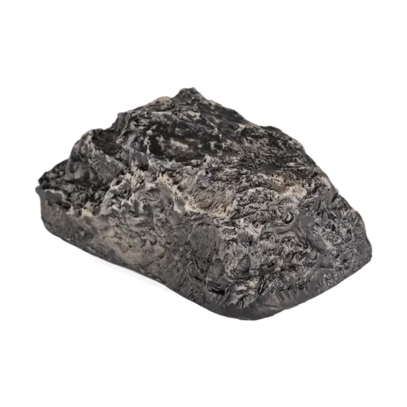 cache clé extérieur en forme de pierre réaliste.