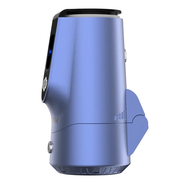 Profil latéral du XKAH Pro montrant l’adaptateur en silicone / grommet pour connexion étanche.