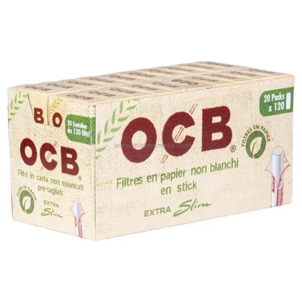Filtres stick OCB Bio extra-slim - Boite de 20 paquets – Image 5