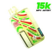 Puff 15000 taff Strawberry kiwi avec nicotine.