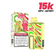 Puff 15k rechargeable - goût Fraise Kiwi - 2% de nicotine