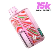 Puff 15000 taff Strawberry Watermelon avec nicotine
