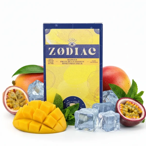 Goût chicha Zodiac - Nebula (Mangue Passion Ice)