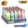 Briquets BIC Maxi Landscape - Boite de 50