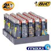 BIC mini - Gaming Addict - Boite de 50 briquets