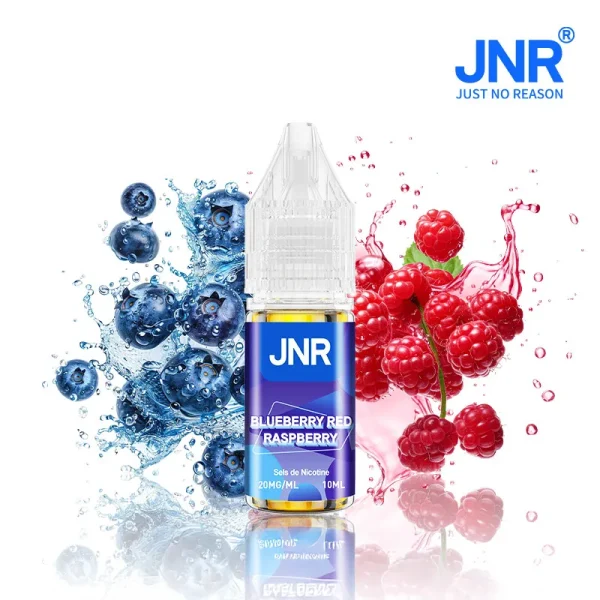 Liquide pour puff JNR - Goût Myrtille Framboise