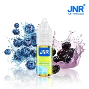 E liquide JNR Puff 10 ml  2% nicotine  Myrtille Framboise acidule  (Blueberry sour Raspberry)