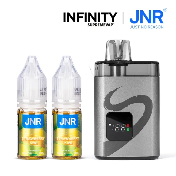 puff infinity x jnr avec liquide strawberry kiwi ice 2% de nicotine.