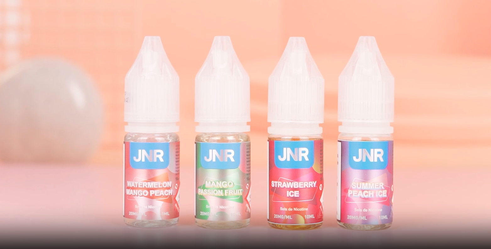 E liquide JNR - recharge liquide pour Puff JNR 28K, 32K etc.