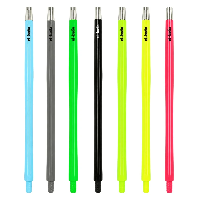 manche tuyau de chicha celeste el badia XL - Acid yellow