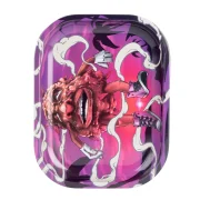 plateau fumeur - plateau pour rouler des joints - design original tête de beuh