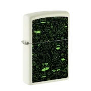 zippo phosphorescent canna