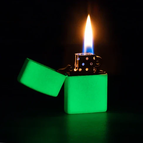 Zippo phosphorescent - glow in the dark - briquet essence original zippo