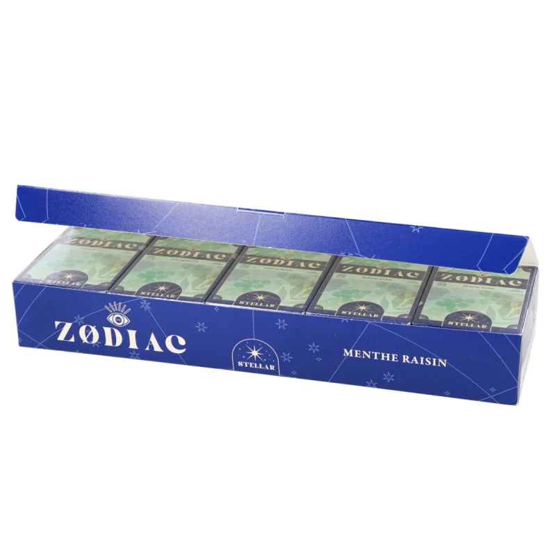 cartouche de 10 paquets de goûts chicha Zodiac 50 grammes.