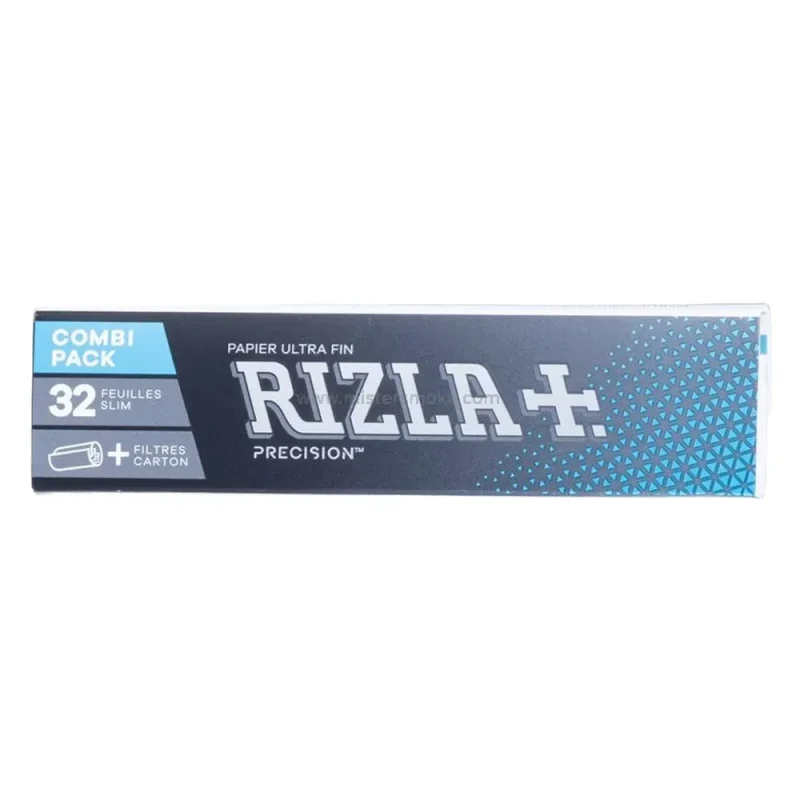 Rizla+ Precision Combi Pack - 32 Feuilles Slim + Filtres Carton