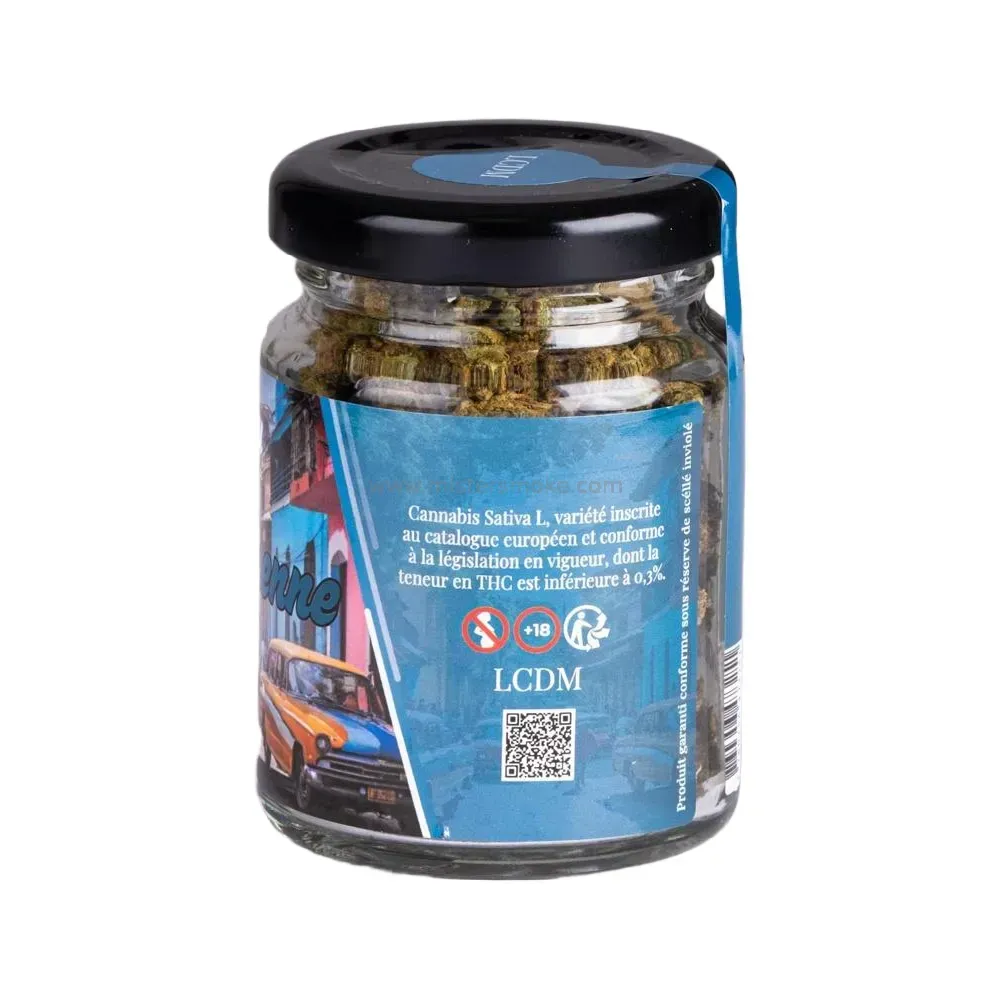 le zedou - fleurs ak47 - cbd premium - pot de 12g