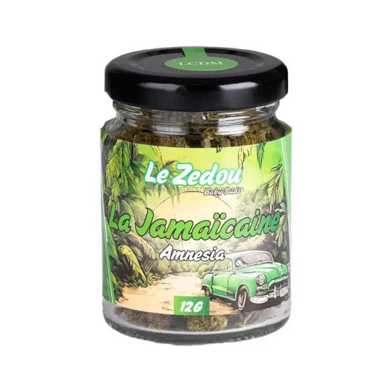 Fleurs de CBD Amnesia - Pot de 12 g - 11,8% de CBD