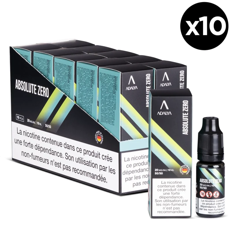 E-liquide Adalya 10 ml - 2% (sels de nicotine) - Boite de 10 flacons