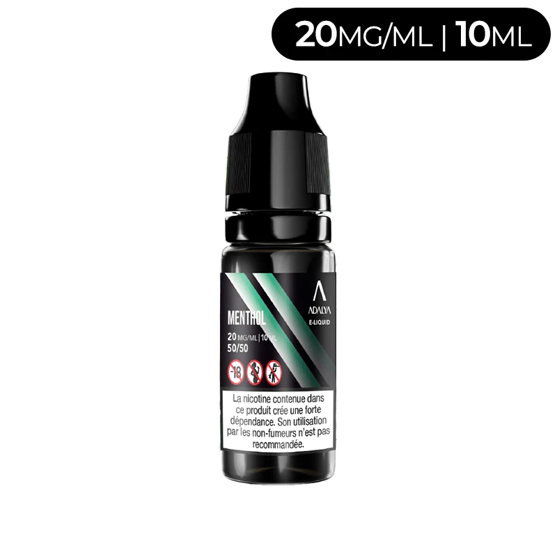e liquide menthol adalya 10 ml avec nicotine 20mg/ml
