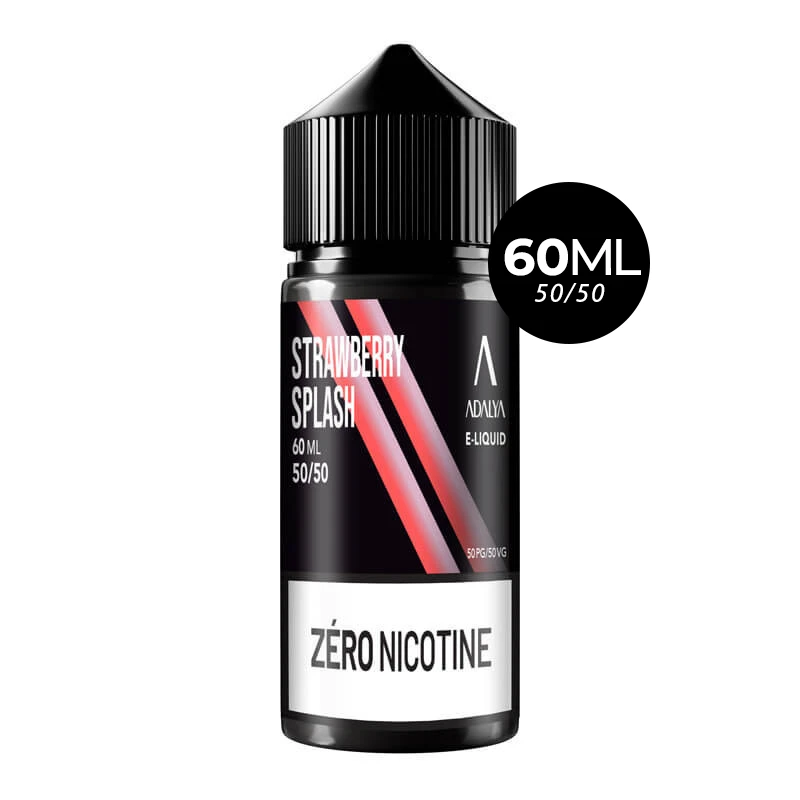 eliquide strawberry splash adalya - flacon 60ml