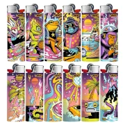 Boite de 50 briquets BIC Maxi J26 - Collection Urbani