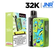 Puff JNR rechargeable et remplissable Aero X - Goût exotique Fruit de la passion et Kiwi