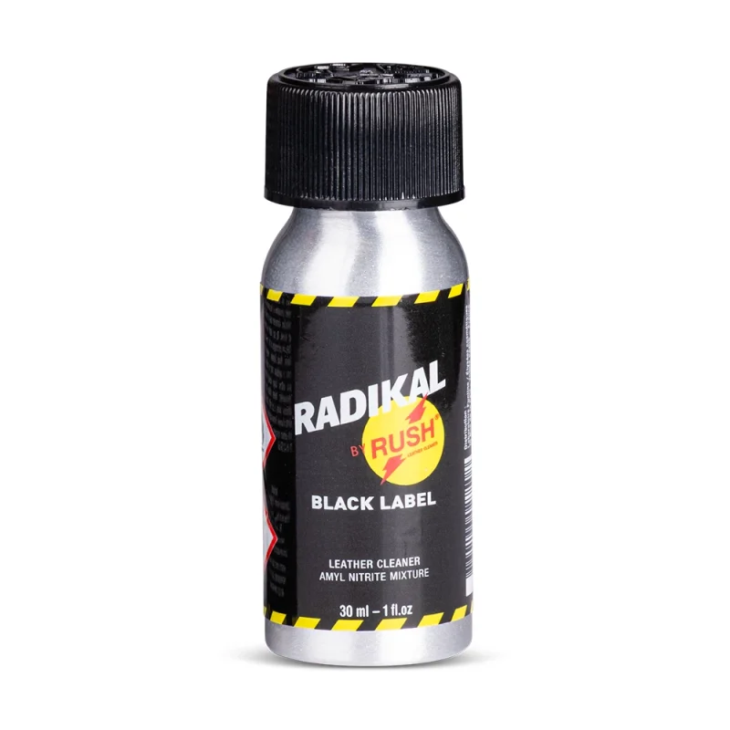Rush Radikal Black Label - Poppers fort au nitrite d'amyle.