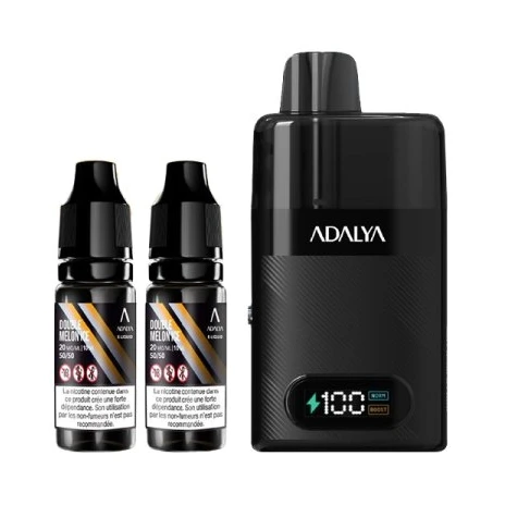 puff adalya double melon ice - Levo 30k