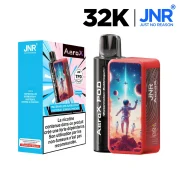 Puff rechargeable et remplissable 32000 bouffées avec nicotine par JNR - Watermelon Bubble gum