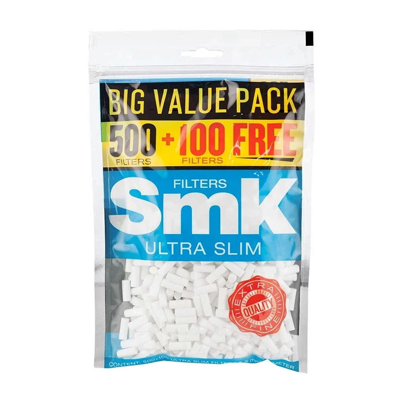 Sachet de 500 filtres + 100 offerts SMK Ultra Slim 5,5 mm – Image 3