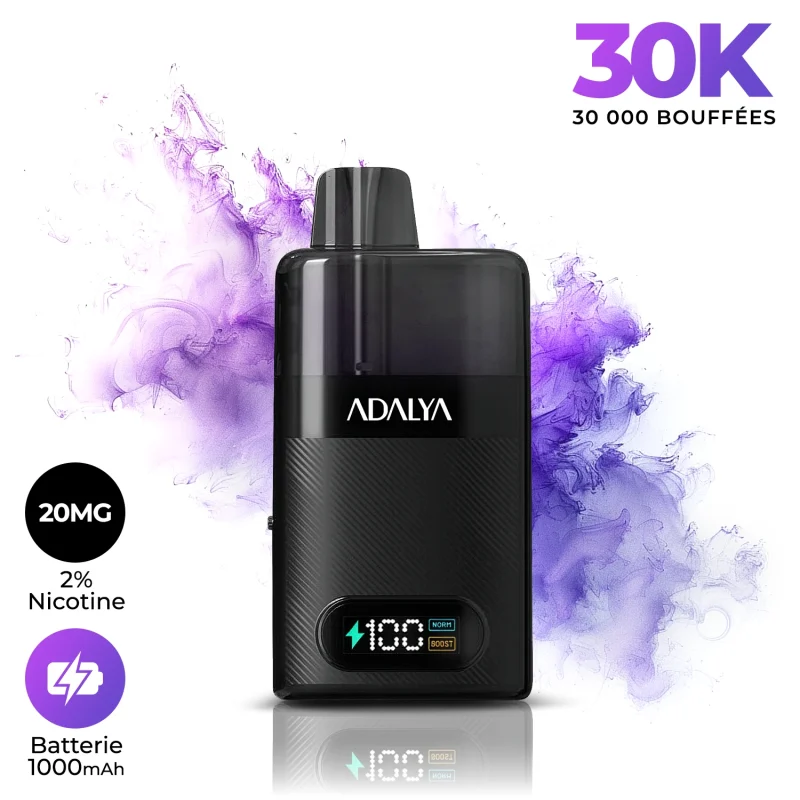 Puff Adalya Levo 30K Fruits rouges (very berry)