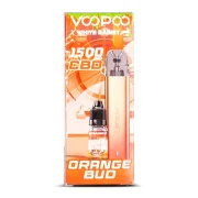 Puff CBD 1000 mg Voopoo x White Rabbit – Orange Bud